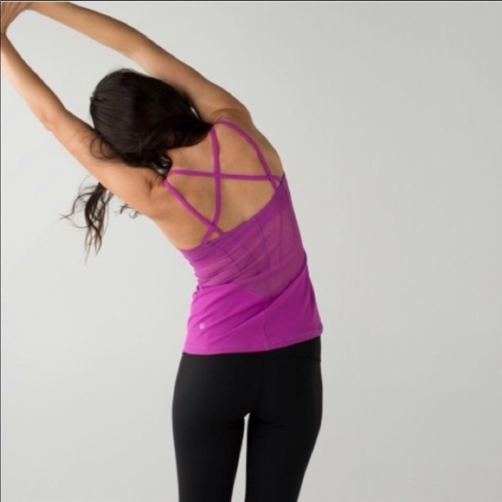 Lululemon- Exquisite Tank in Ultra Violet Size4